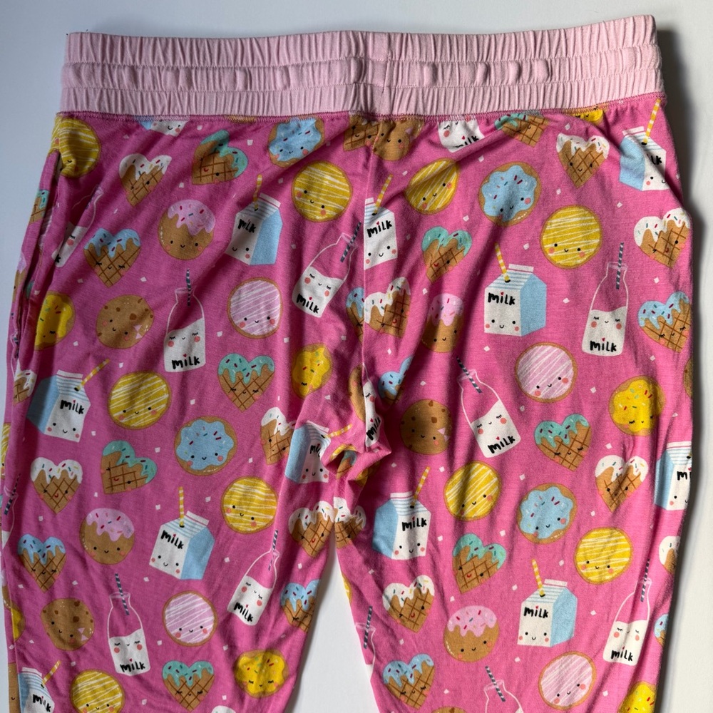 Little Sleepies Cookies & Milk Pajama Pants, Bamboo Size Small - Picture 8 of 9